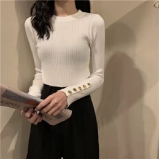 批发针织羊毛衫女内搭半高领打底长袖上衣2025秋冬装气质修身百搭毛衣