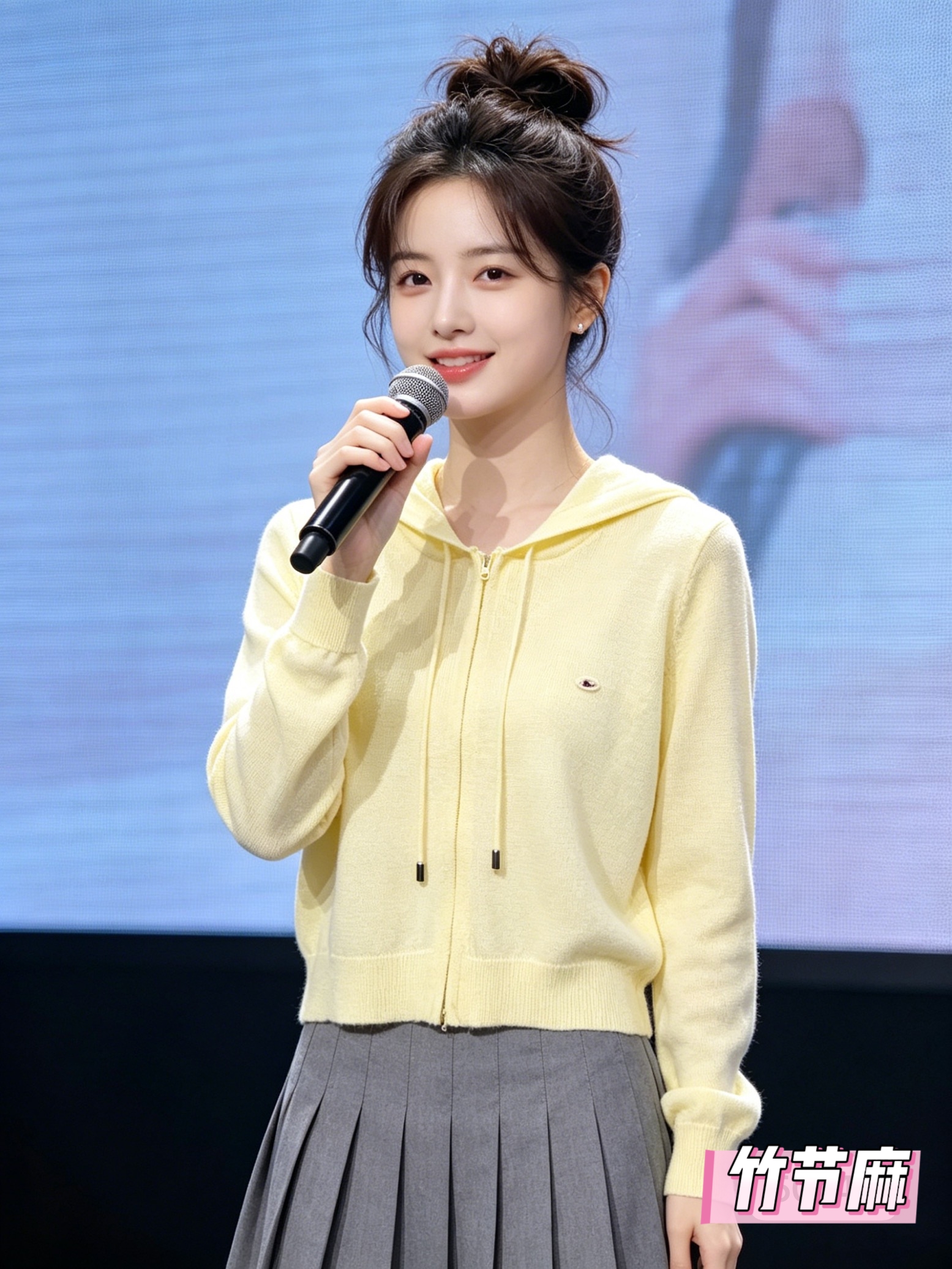 파란색 후드 얇은 스타일 니트 오픈 가디건 여성 코트 여름 자외선 차단 블라우스 외부 가져 가라. 새로운 지퍼 맨위
