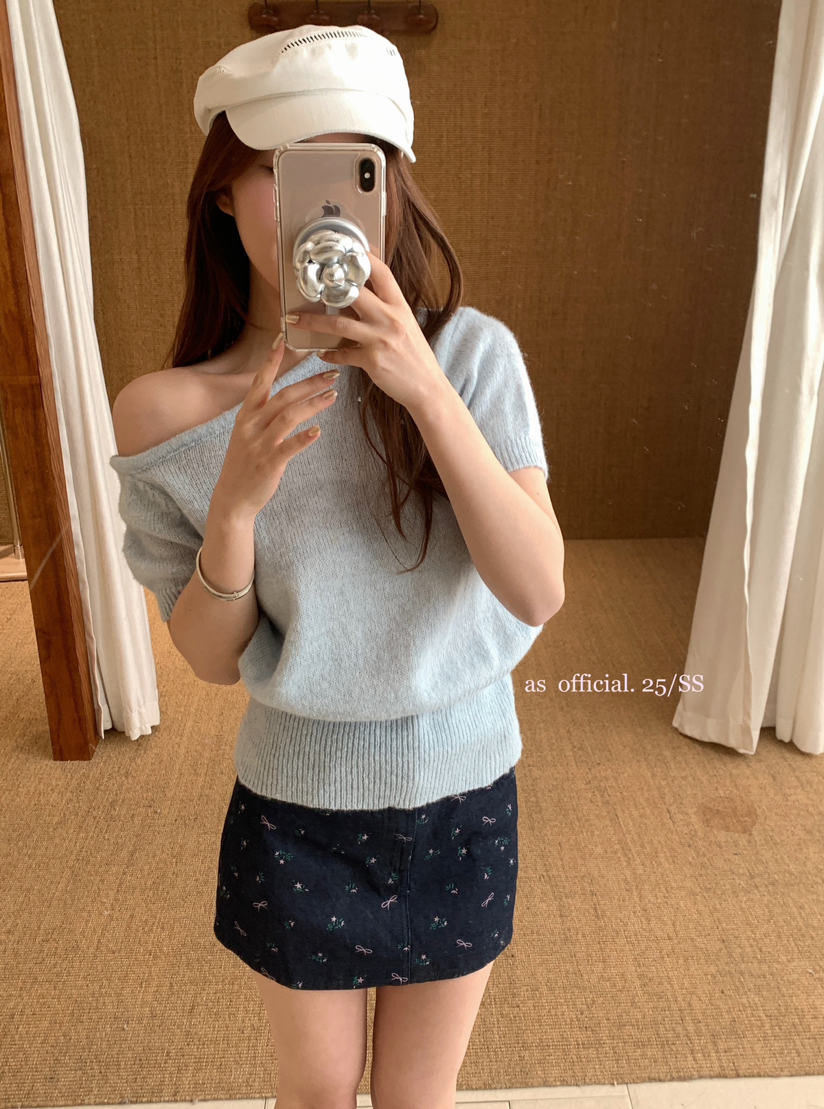 여름 새로운 한국 스타일 작은 섹시함 비스듬한 어깨 이슬 쇄골 허리 수축 슬림해 보이는 반팔 맨위 여성