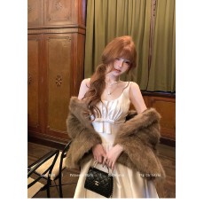 批发Lazy Didi京洛佳人 矜贵千金大<b class='q'>裙</b>摆连衣<b class='q'>裙</b>收腰显瘦公主长款<b class='q'>礼服</b><b class='q'>裙</b>