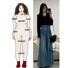 批发春装搭配一整套大码胖mm遮肉显瘦盐系穿搭时尚减龄炸街两件套装女