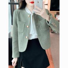 批发小香风短外套<b class='q'>女士</b>装2026春秋季新款西装西服小个子爆款高端上衣