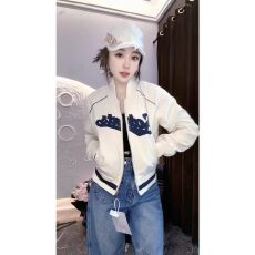 批发美式字母刺绣短款棒球服外套女2026春季新款时尚洋气高级夹克上衣