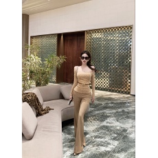 批发实拍实价建模腿精显瘦气质时尚修身网红高腰小众设计感裤子套装