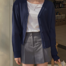 批发有货KOREA 高腰显瘦侧口袋<b class='q'>韩版</b>休闲百搭纯色阔腿裙裤打底休闲短裤