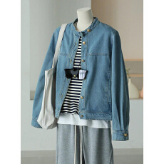 批发短款水洗<b class='q'>牛仔</b><b class='q'>外套女</b>2026春秋季新款爆款小个子韩系高级感夹克上衣