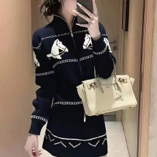 批发巨好看的韩系ootd深秋冬装穿搭配一整套超火黑色毛衣两件套装裙女