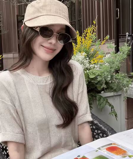 아마 라이 경기 서울 희박하고 조밀 결합 자이언트 통기성 니트 오래된 돈 바람 맨위