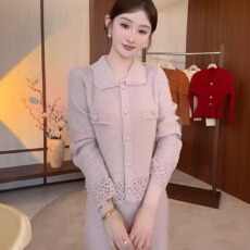 批发温柔风减龄洋气套装女2026新款早秋爆款翻领纽扣<b class='q'>上衣</b>显瘦半身裙潮
