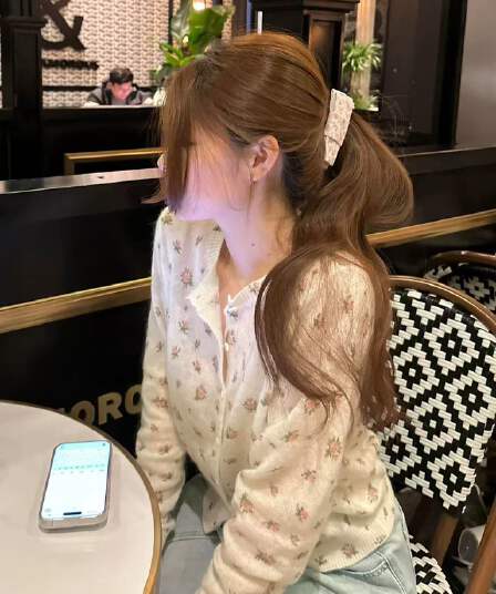 한 부서 아름다운 화이트 꽃무늬 니트 오픈 가디건 여성 코트 이른 봄 디자인 센스 작은 대중 외출용 루즈핏 슬림해 보이는 맨위