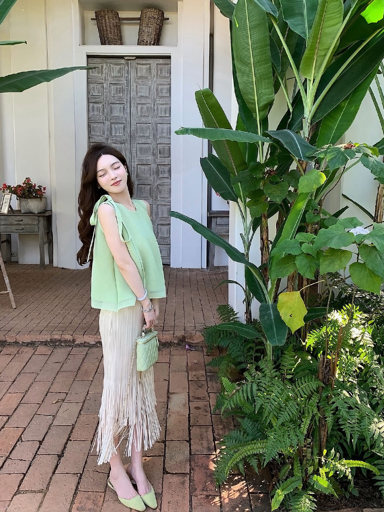 수천 수만 Pamper 특별 시리즈 세 하우스 맨위 술 반 스커트