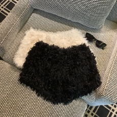 批发实拍实价 秋冬复古流苏短裤