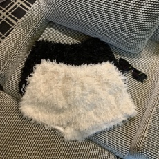 批发实拍实价 秋冬复古流苏短裤