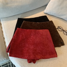 批发实拍实价 秋冬<b class='q'>复古</b>针织毛呢裤裙