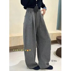 批发2025冬季新款加绒加厚休闲裤女羊绒复合<b class='q'>婴儿</b>绒直筒裤