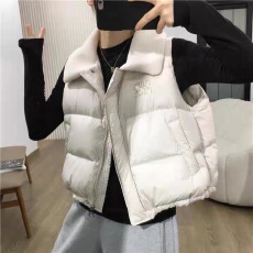 批发小个子立领马甲女2025<b class='q'>夏</b>季新款时尚洋气减龄坎肩大码背心马夹外套