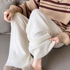 批发孕妇裤子休闲宽松直筒春秋外穿2026新款针织打底裤秋装冬装