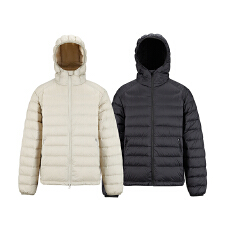 批发재고있음排骨羽绒服 国潮牌<b class='q'>冬</b>季情侣短款宽松轻薄保暖连帽外套男