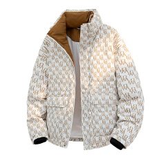 批发재고있음冬季羽绒服潮牌双领羽绒服外套爆款