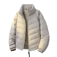 批发재고있음新国标90羽绒服男女同款鸭绒外套日系简约潮牌羽绒服外套