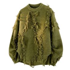 재고있음圆领毛衣男秋冬季韩版潮男针织衫情侣线衣ins潮日系毛衣