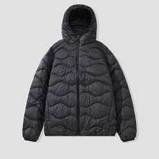 재고있음秋冬新国标90%白鸭绒轻薄连帽羽绒服男宽松冬季保暖羽绒