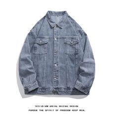 재고있음春秋新款2026简单必备韩版宽松牛仔衣服夹克外套