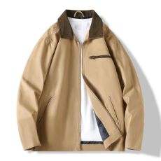 批发2026春季男士外套时尚春秋季新<b class='q'>潮</b>流百搭夹克男休闲帅气ins衣服