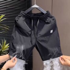 批发男士潮牌宽松时尚工装裤日系纯色速干休闲五分裤夏季新款百搭短裤