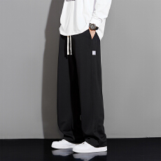 批发学生直筒裤男篮球裤男印花裤子男高街裤子男运动休闲裤男卫裤男