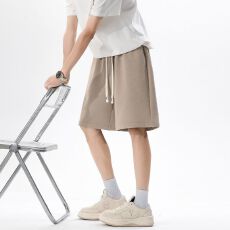 批发재고있음夏季重磅休闲短裤宽松男女运动五分裤ins短裤百搭卫<b class='q'>裤子</b>