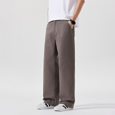 批发四季日系纯棉工装裤男<b class='q'>秋</b>季美式高街宽松春<b class='q'>秋</b>长裤束脚休闲裤100%棉