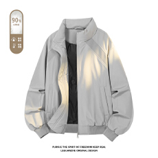 批发休闲风立领拉链羽绒服2026新款90白鸭绒<b class='q'>户外</b>跨境爆款保暖羽绒外套