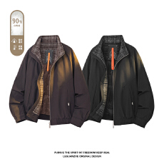 批发재고있음美式户外羽绒服<b class='q'>男士</b>秋冬<b class='q'>休闲</b>宽松飞行员夹克<b class='q'>外套</b>男款