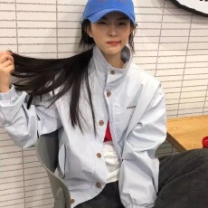 批发韩国chic立领美式外套女春季2026新款短款<b class='q'>男</b>女休闲刺绣<b class='q'>夹克</b>上衣潮