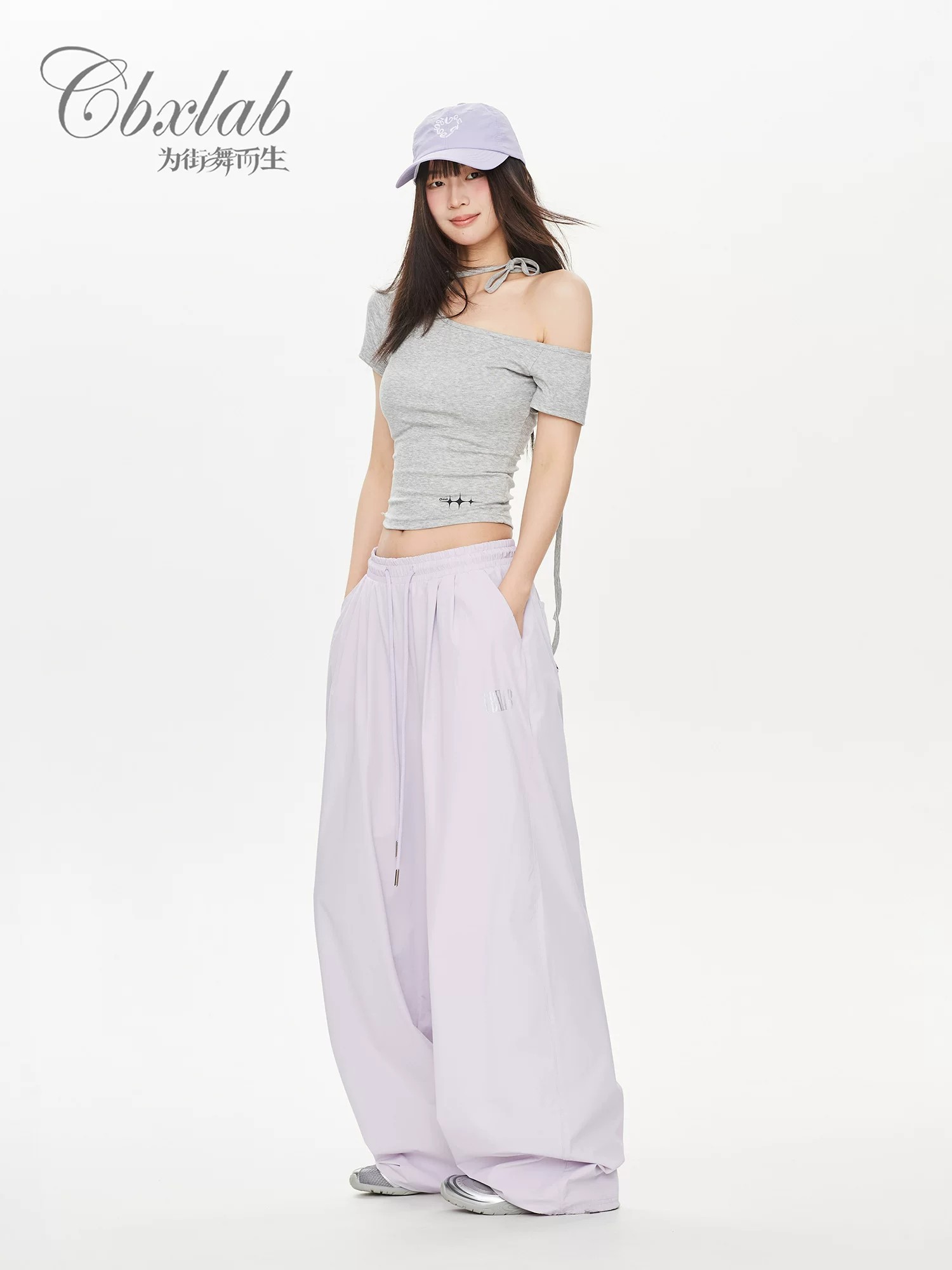 한국 chic 아메리칸 레트로 스트리트 댄스 조수 브랜드 익스트림 제인 속도 건조한 긴 바지 얇고 가벼운 다용도 슬림해 보이는 루즈핏 운동 바지 트렌디