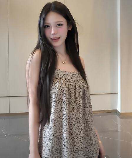 한국 스타일 아메리칸 레오파드 무늬 프린트 캐미솔 여름 외출용 오프숄더 핫걸 루즈핏 슬림해 보이는 민소매 맨위 트렌디