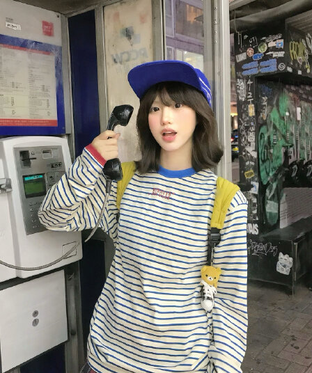 좋은 품질 2026 이른 가을 새로운 아메리칸 거리 바람 전후 프린트 긴팔 티셔츠 여성 루즈핏 핫걸 맨위 트렌디
