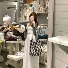 批发套装女装2025早秋新款开衫<b class='q'>外套</b>吊带背心上衣甜美<b class='q'>显瘦</b>半身裙三件套