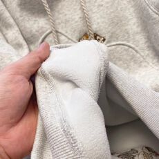 批发韩版卡通<b class='q'>刺绣</b>连帽卫衣女春秋冬加绒加厚宽松慵懒风高级感灰色外套