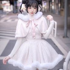 批发原版面料 三件套 冬季名媛小香风高级感圣诞抹胸<b class='q'>连衣裙</b>少<b class='q'>女</b>套装