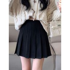 批发毛呢加厚好质量+安全裤+拉链 百褶裙JK制服裙子<b class='q'>半身裙</b>春<b class='q'>短裙</b>秋冬