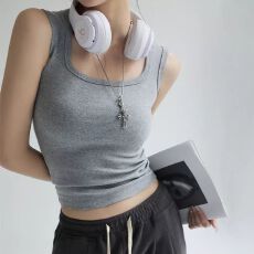 批发【抖音品质-原版质量】吊带女士背心女内搭修身打底衫女无袖