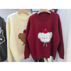 秋冬新年氛围感软糯保暖针织衫上衣孕妇羊驼大阪