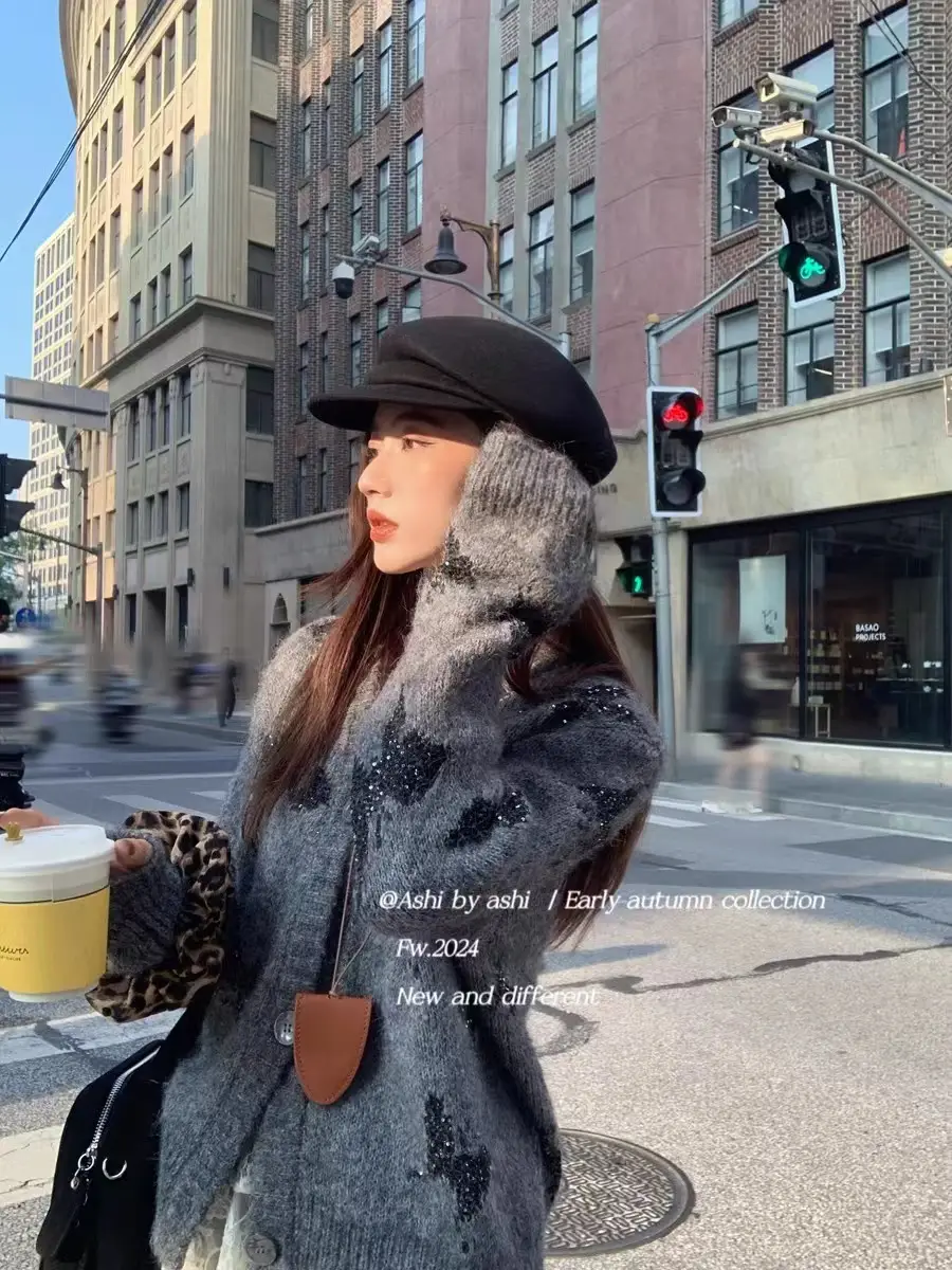 알리스 드림 자카드 나비 가디건 상세 이미지 2