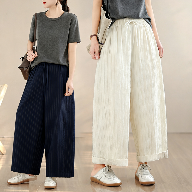 실사 봄 여름 새로운 여성 질감 스트레이트 루즈핏 잘 생긴 캐주얼 인기 다용도 여성 의류 바지