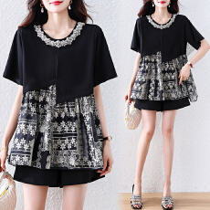 批发2026夏季薄款清凉透气宽松显瘦<b class='q'>韩版</b>半袖女