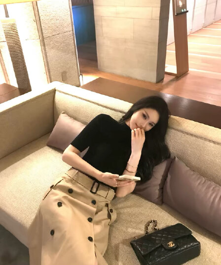 5werkwen 높음 지혜 영국식 치마 높은 지점 고밀도 사선 무늬 라이 경기 서울 면 영국식 바람 이중 버튼 한 마디 반 스커트