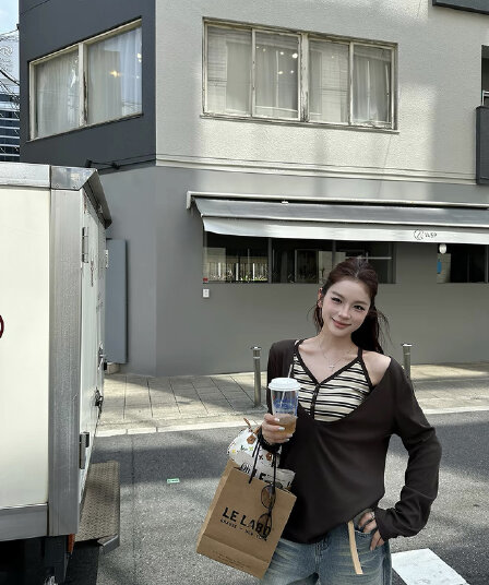신제품 제한된 시간 95 접기 goo goo eyes 주간 실크 양모 행침 목 슬립 블라우스 투피스 슈트
