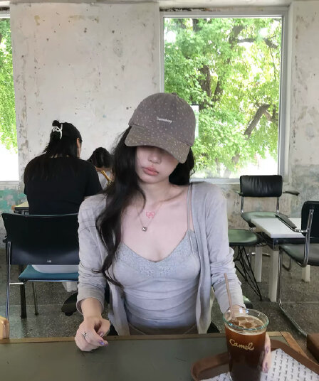 sheepland 작은 한 일기 주간 실크 양모 페이크 레이어드 슬립 오픈 가디건 긴팔 티셔츠 여성 가을 외출용 맨위